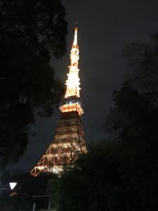 東京タワー　夜